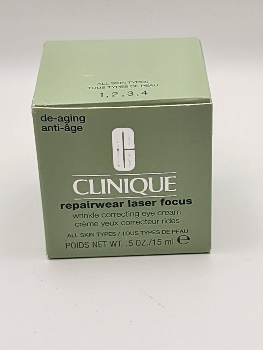 Clinique Repairwear Laser Focus Women's Night Line Smoothing Cream 1.7oz / 50ml